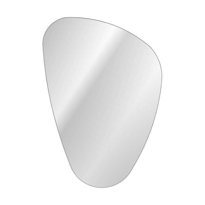 Espejo para baño LED asimétrico 80x57 cm diseño moderno