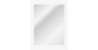 Miroir salle de bain LED rectangulaire 80x70 cm design moderne