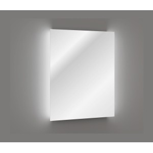 Miroir salle de bain LED rectangulaire 80x60 cm design moderne