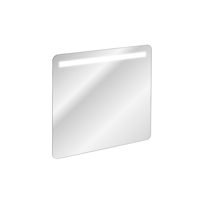 Specchio per bagno LED rettangolare 80x70 cm senza cornice design