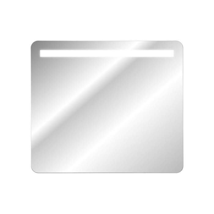 Specchio per bagno LED rettangolare 80x70 cm senza cornice design