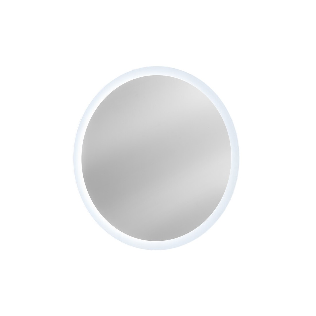 Spiegel Badezimmer LED rund 60 cm rahmenlos Design