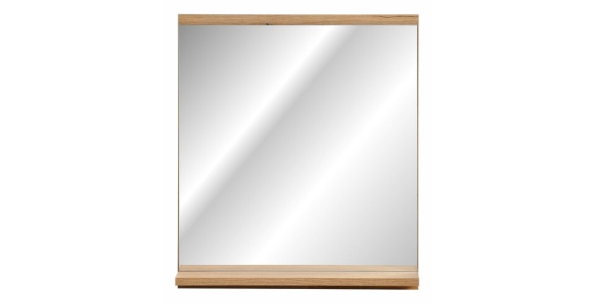 Spiegel für das Badezimmer, rechteckig, 57x50 cm, mit Ablagekante