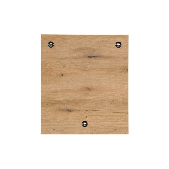 Espejo rectangular para baño 57x50 cm con borde de almacenamiento