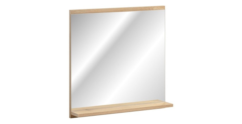 Spiegelschrank für das Badezimmer, rechteckig, 57x60 cm mit Ablagekante