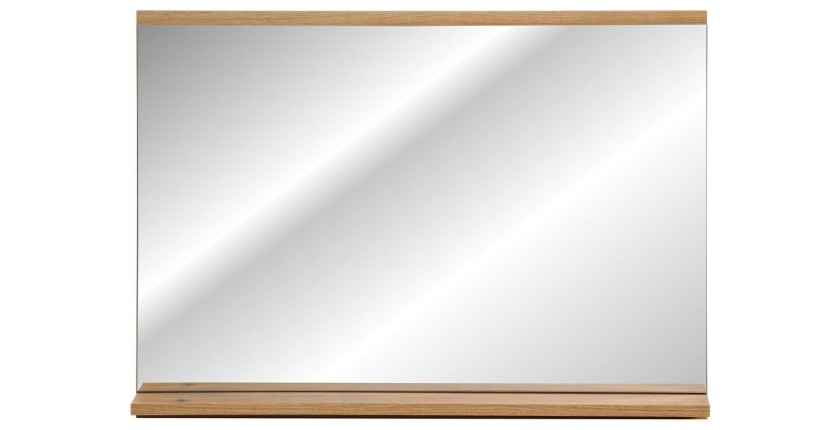 Badezimmerspiegel rechteckig 80x57 cm mit Ablagekante