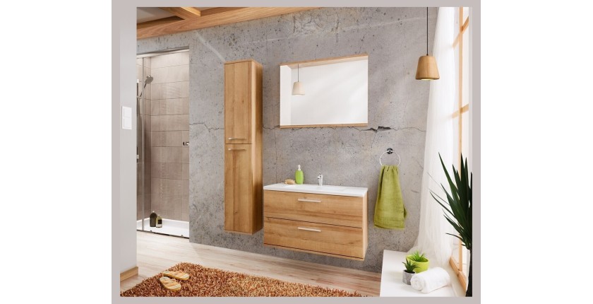 Rechteckiger Badezimmerspiegel 80x62 cm modernes Design