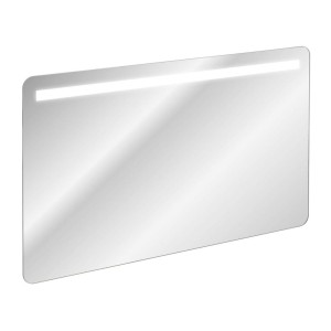 Set FIDJI: Waschtischunterschrank 120cm + Doppelwaschbecken zum Einbau + 2 Siphons + LED-Spiegel + Hochschrank + Füße