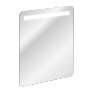 FIDJI Set: Unterschrank 60cm + asymmetrisches Aufsatzbecken in Marmoroptik + LED-Spiegel + Hochschrank + Füße