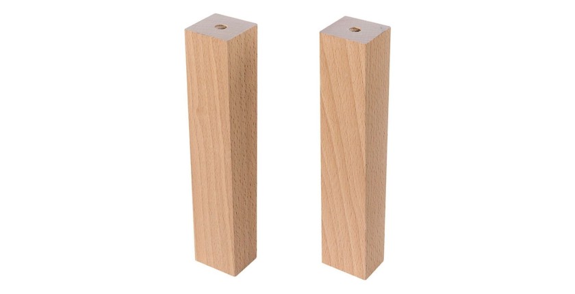 Badezimmer-Set FIDJI: Unterschrank 120cm + Doppelwaschbecken zum Einbauen + 2 Siphons + Füße