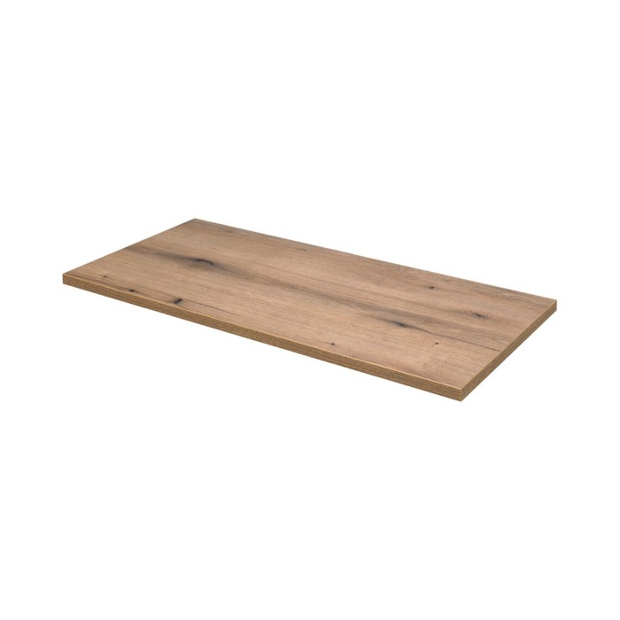 Plan pour vasque aspect bois foncé 100cm ICON
