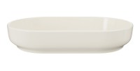 Vasque à poser ovale 55x35 cm en céramique ivoire mate