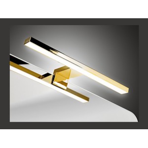 Ensemble de salle de bain ICON : meuble sous vasque 80cm + vasque à encastrer + miroir + lampe LED + colonne