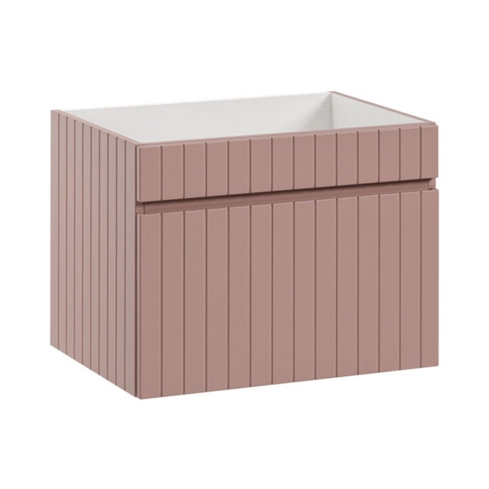 Meuble sous vasque 60cm rose poudré ICON