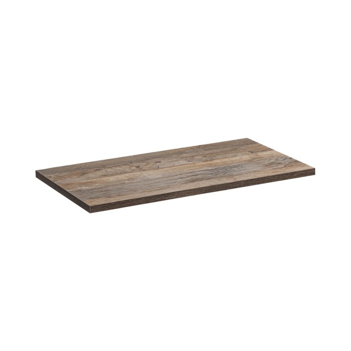 Plan pour vasque aspect bois foncé 60cm ICON
