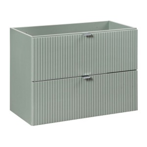 Meuble sous vasque ELVINA 80cm vert sauge gris