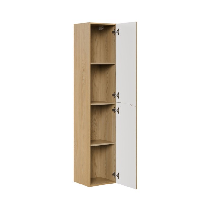 Set NATURA 155cm: onderkasten 60cm + blad voor wastafel + groene ronde opbouwwastafels + kolomkast