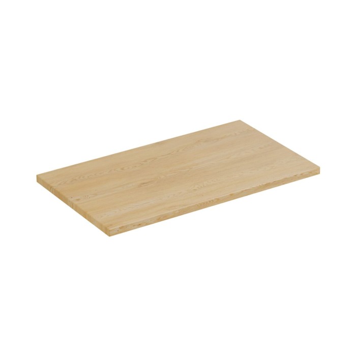 Plan pour vasque aspect bois 80cm collection NATURA