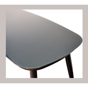 Salon de jardin SIERRA 4 places en aluminium gris avec canapé 2 places, fauteuils et table basse