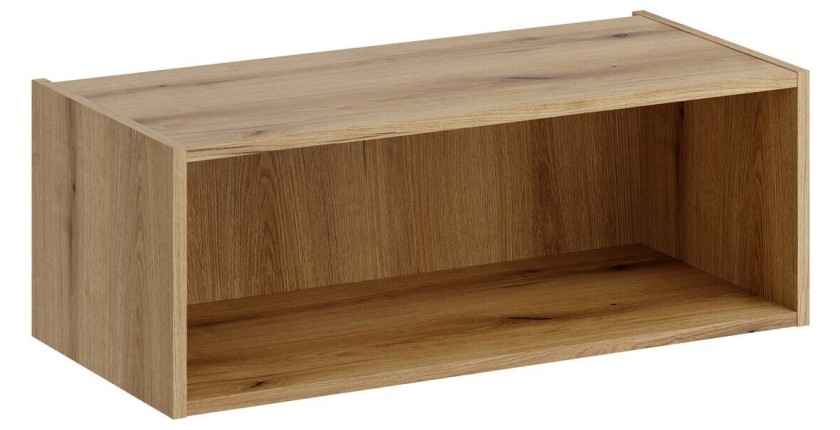 Étagère salle de bain VANO 80 cm chêne Coast Evoke suspendue