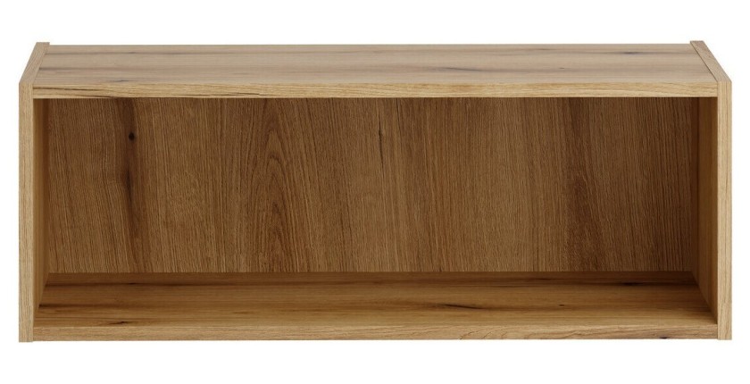 Étagère salle de bain VANO 80 cm chêne Coast Evoke suspendue