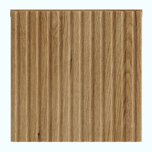 Cube de rangement salle de bain VANO 30 cm chêne suspendu avec porte