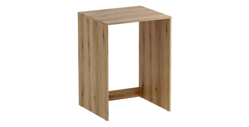 Meuble de rangement machine à laver VANO chêne 95 cm habillage lave-linge