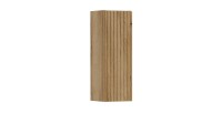 Demi colonne salle de bain VANO 57 cm chêne suspendue 1 porte