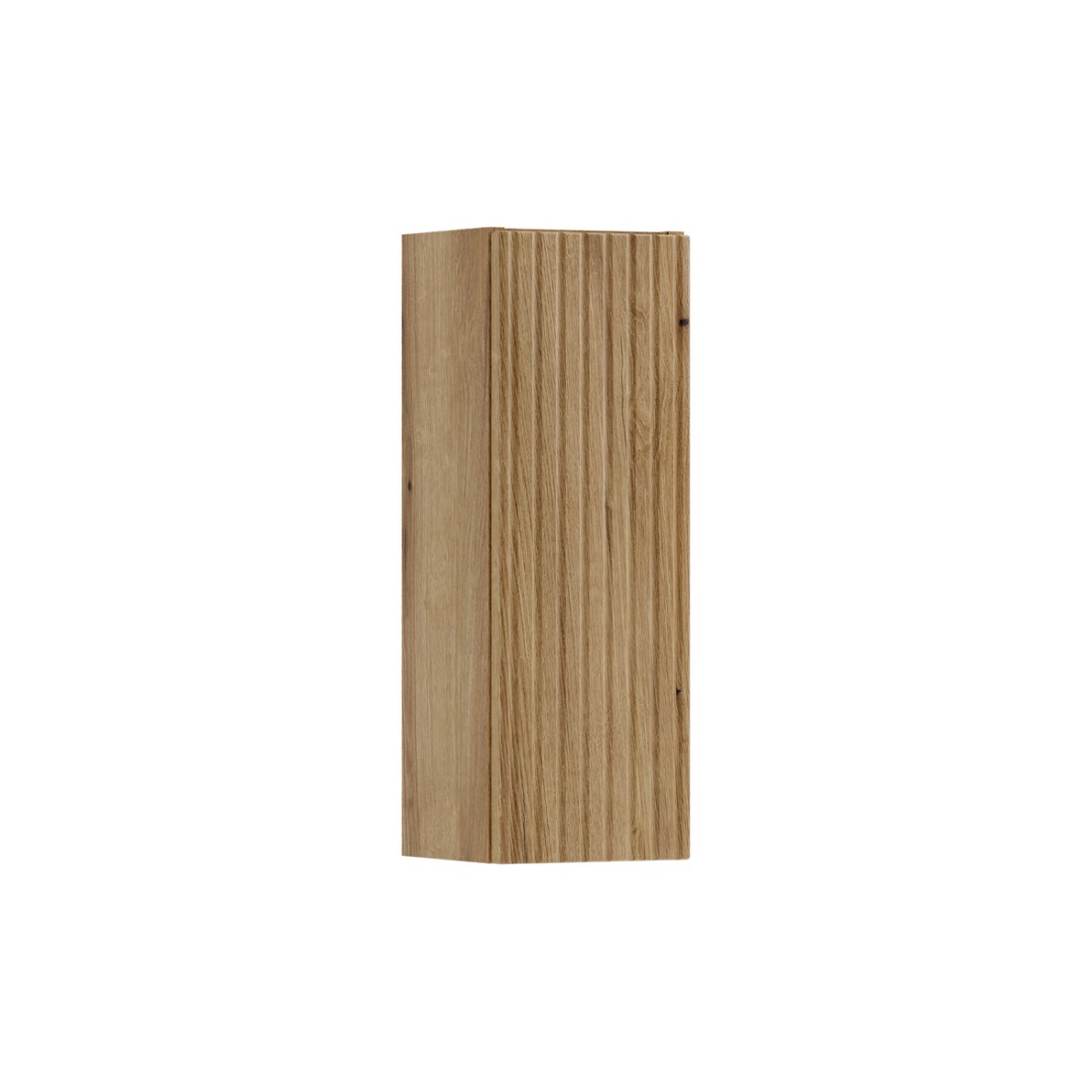 Demi colonne salle de bain VANO 57 cm chêne suspendue 1 porte