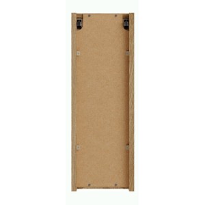 Demi colonne salle de bain VANO 57 cm chêne suspendue 1 porte