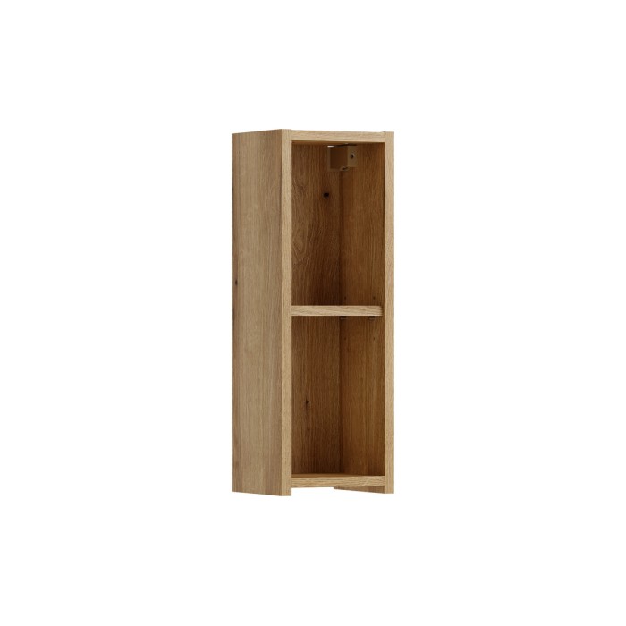 Badkamermeubel VANO 57 cm eiken hangend met 2 vakken