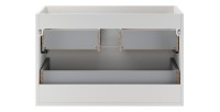 Meuble sous vasque OSTER 80 cm blanc mat suspendu avec 2 tiroirs