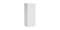Demi colonne salle de bain OSTER 80 cm blanc mat 1 porte suspendue