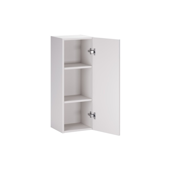 Half kolom badkamerkast OSTER 80 cm mat wit 1 hangende deur