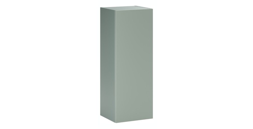 Demi colonne salle de bain OSTER 80 cm vert sauge 1 porte suspendue