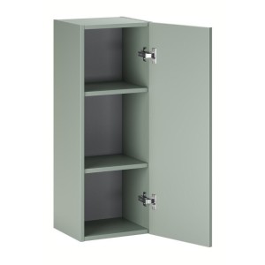 Demi colonne salle de bain OSTER 80 cm vert sauge 1 porte suspendue