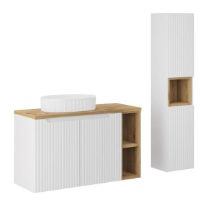 Ensemble VANO blanc 130cm :...