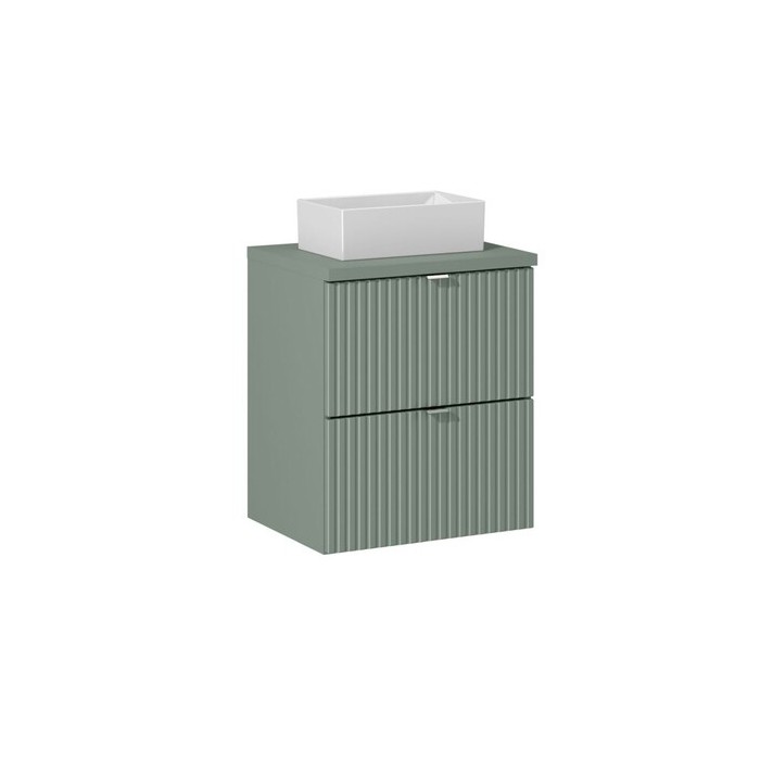 Lavabo rettangolare da appoggio 35x22 cm in ceramica bianca lucida