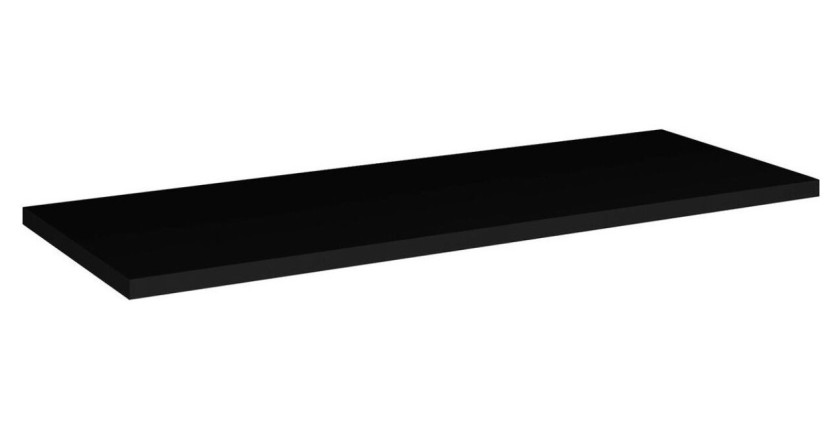 Plan pour vasque noir 100cm
