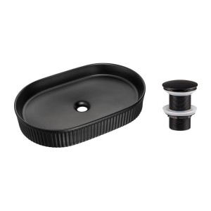 Vasque à poser ovale 56x36...