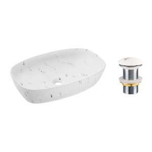 Vasque à poser ovale 60x30...