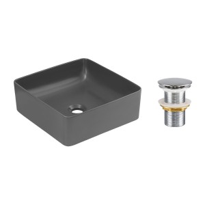 Vasque à poser carrée 37x37...