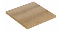Plan pour vasque aspect chêne clair 40cm