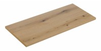 Plan pour vasque aspect chêne clair 100cm