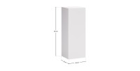 Meuble de rangement suspendu blanc OSTER 1 porte dimensions