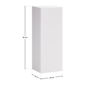 Meuble de rangement suspendu blanc OSTER 1 porte dimensions