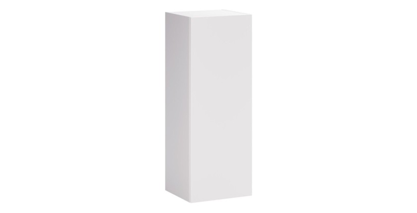 Meuble de rangement suspendu blanc OSTER 1 porte