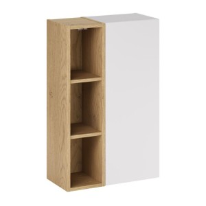 Ensemble de meubles de rangement 1 porte et 3 niches visibles OSTER