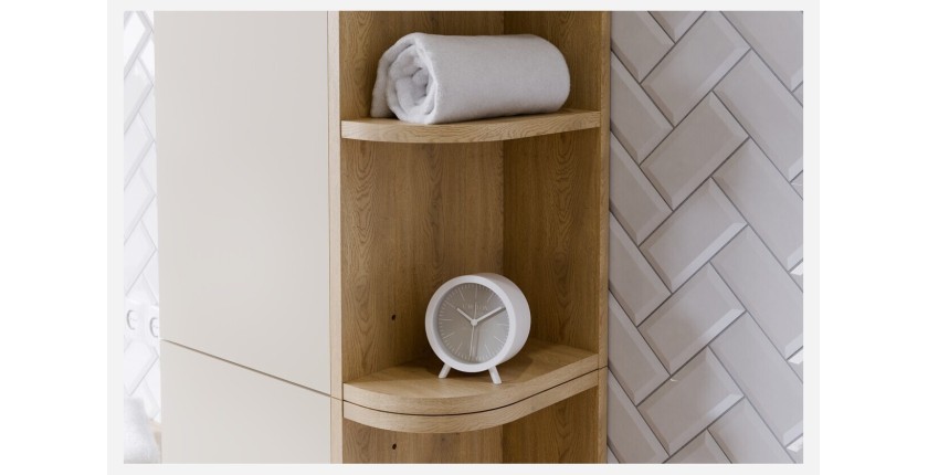 Zoom sur les détails des niches arrondies OSTER