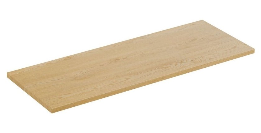 Plan pour vasque aspect chêne clair OSTER 120cm